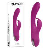 Playboy Pleasure THUMPER Velvet Silicone Rabbit Vibrator VIBRATORS-RABBIT